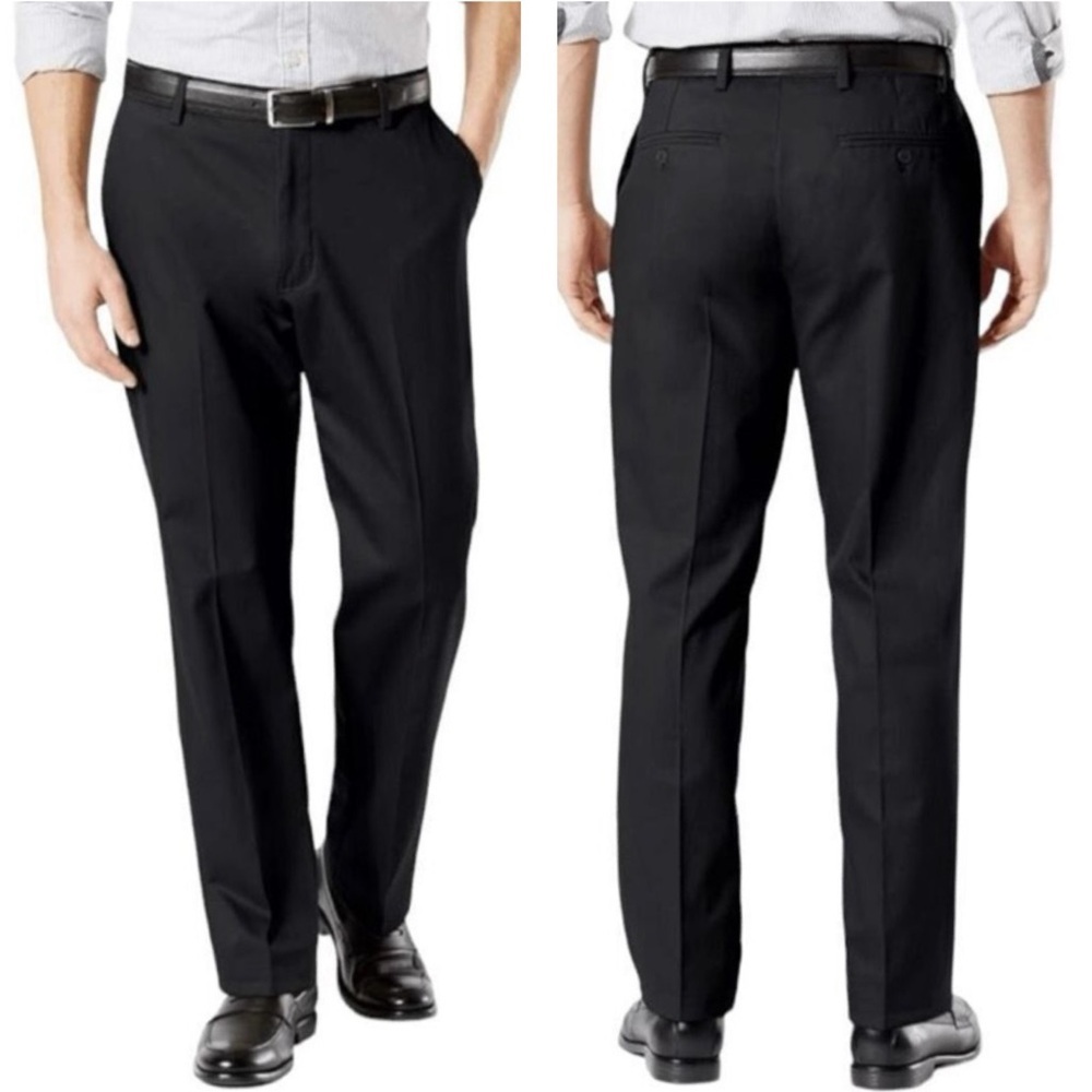 New 36x32 Dockers cotton black pants